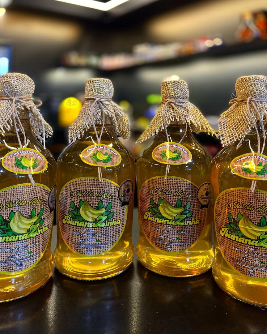 Garrafa de Bananazinha
