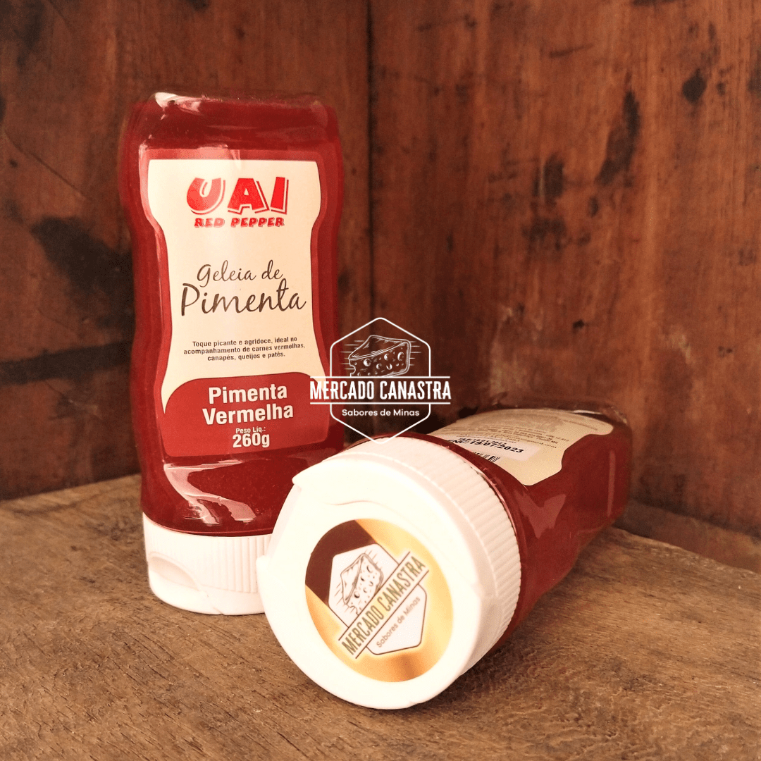 Geleia Agridoce de Pimenta Vermelha - Frasco 260g