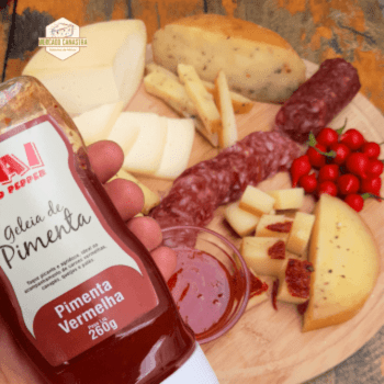 Geleia Agridoce de Pimenta Vermelha - Frasco 260g
