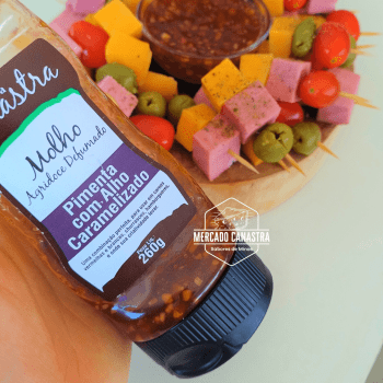 Molho / Geleia de Pimenta com Alho Caramelizado - 260g