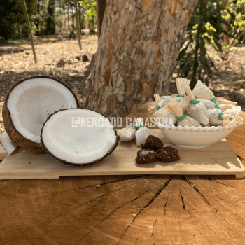 Bala na Palha 250g Coco